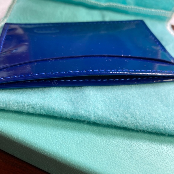 Tiffany & Co Patent Leather Card Case new with box - Picture 5 of 5